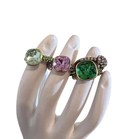 4th piece ring cluster green collection - Picture 2 of 13